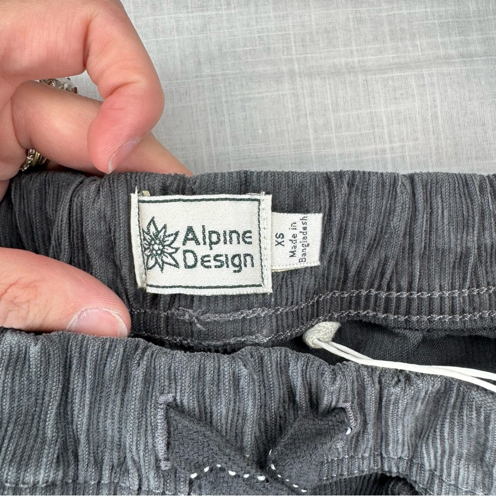 Alpine Design Women’s Corduroy Hike Pants XS New With Tags‎ Organic Cotton - Picture 6 of 11